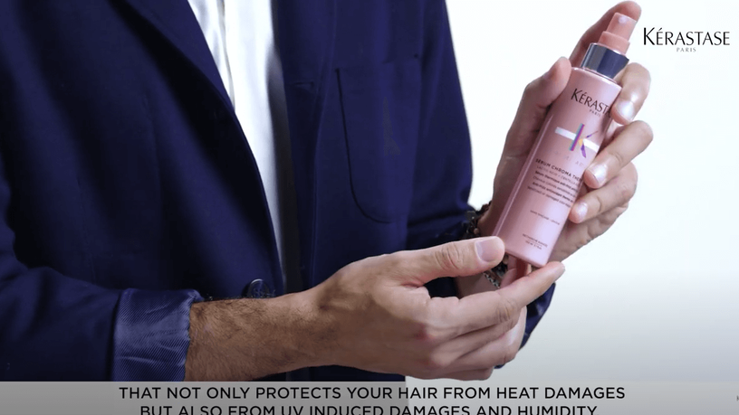 TIP 3 : How to protect my hair from heating tools such as blow-dryer?