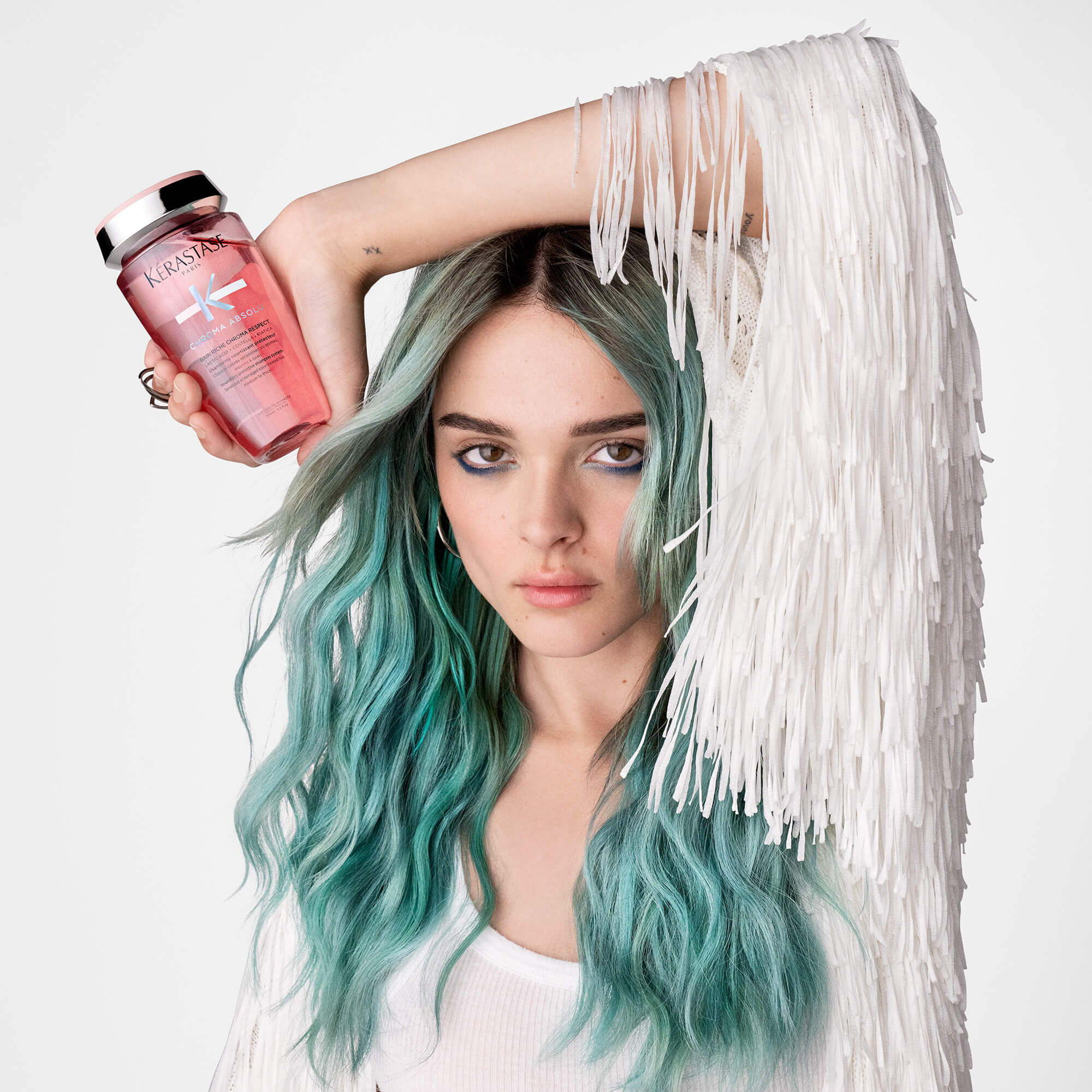 Chroma Absolu Riche Chroma Respect Shampoo for Thick  Colour-Treated Hair (Sulphate-Free)