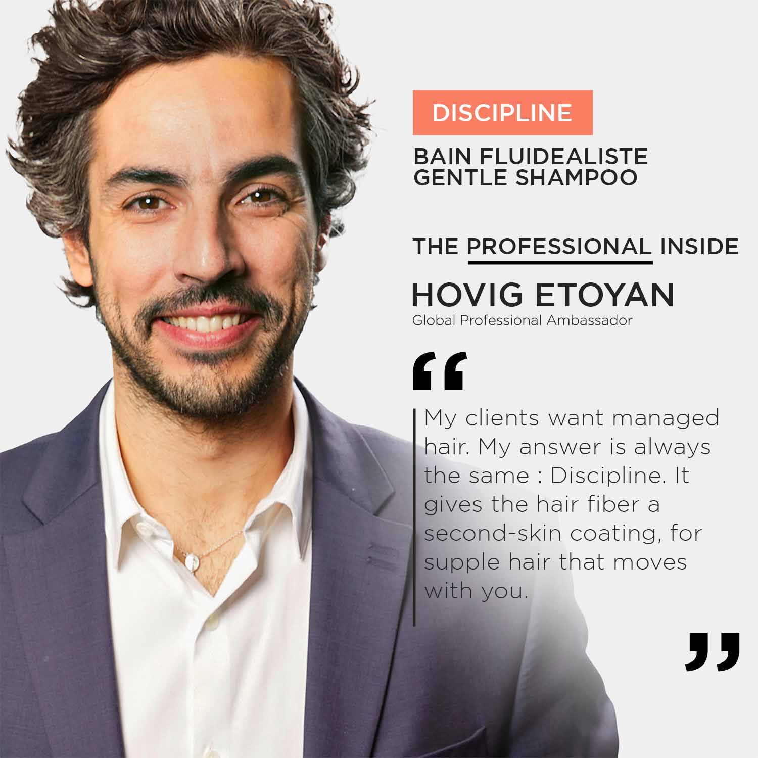 Discipline Bain Fluidealiste Gentle Shampoo (Sulphate-Free)