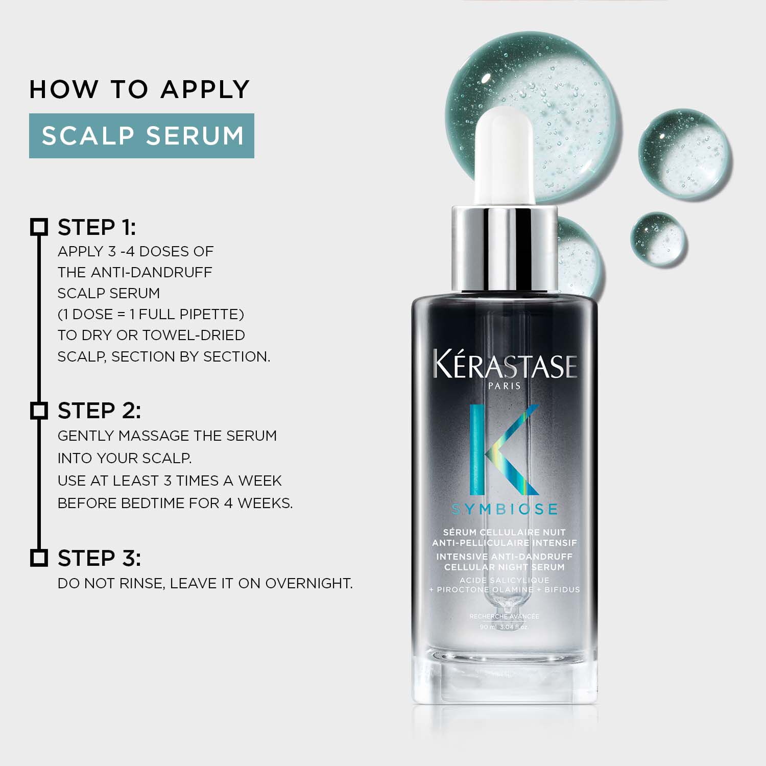 Symbiose Anti-Dandruff Night Scalp Serum