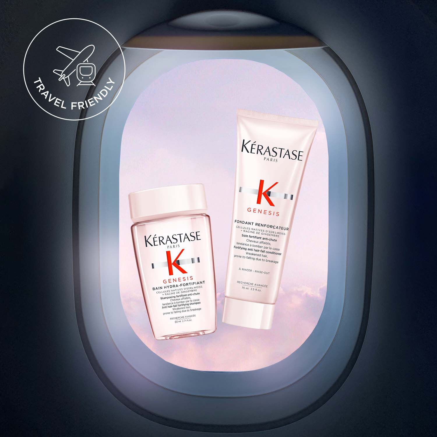 Genesis Anti-Hairfall Shampoo & Conditioner Mini Discovery Kit