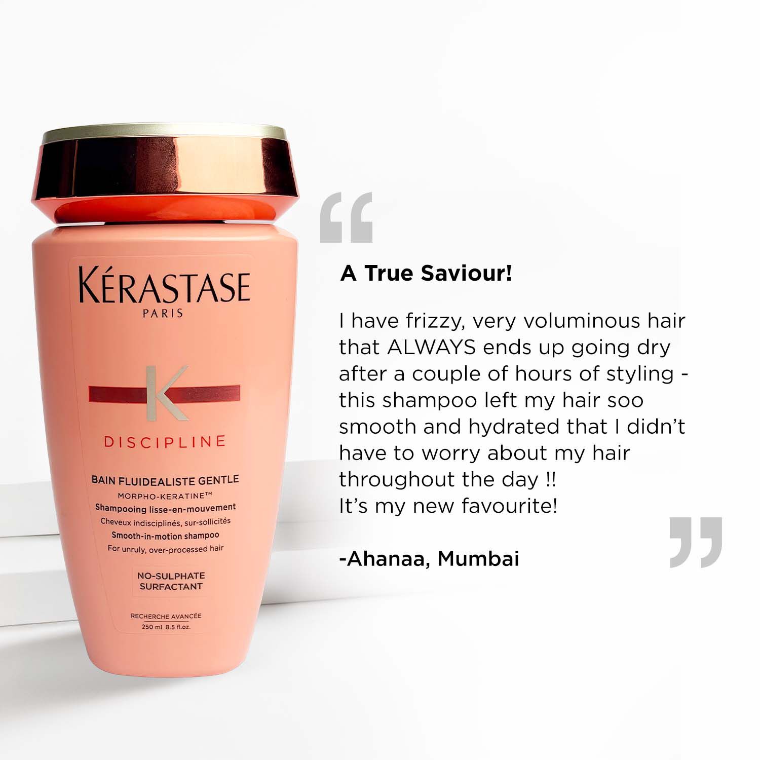 Discipline Bain Fluidealiste Gentle Shampoo (Sulphate-Free)