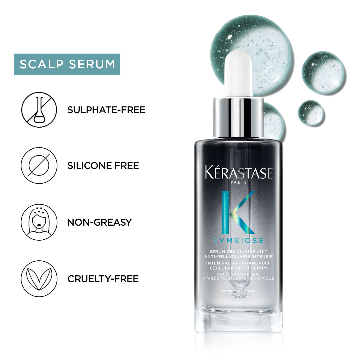 Symbiose Anti-Dandruff Night Scalp Serum