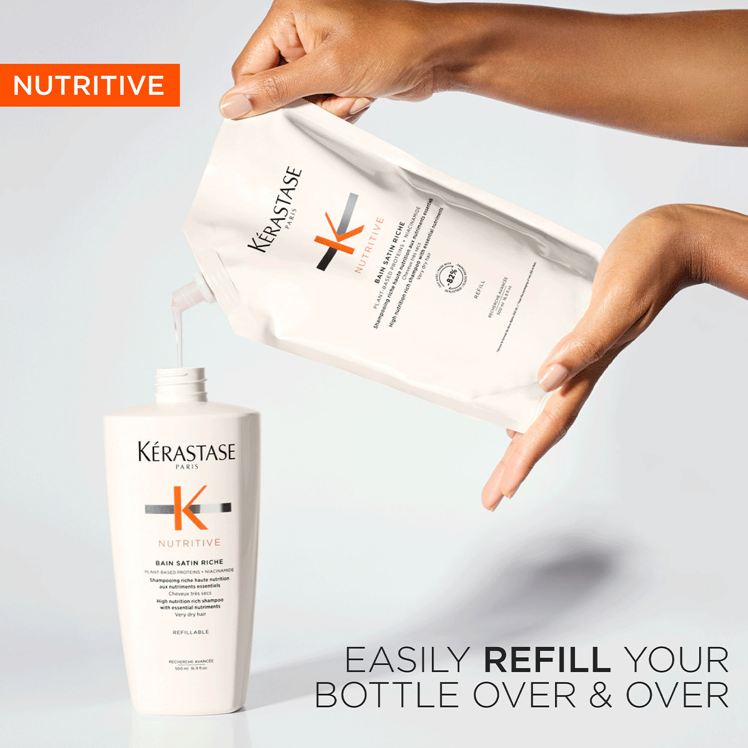 Nutritive Nourishing Refillable Shampoo