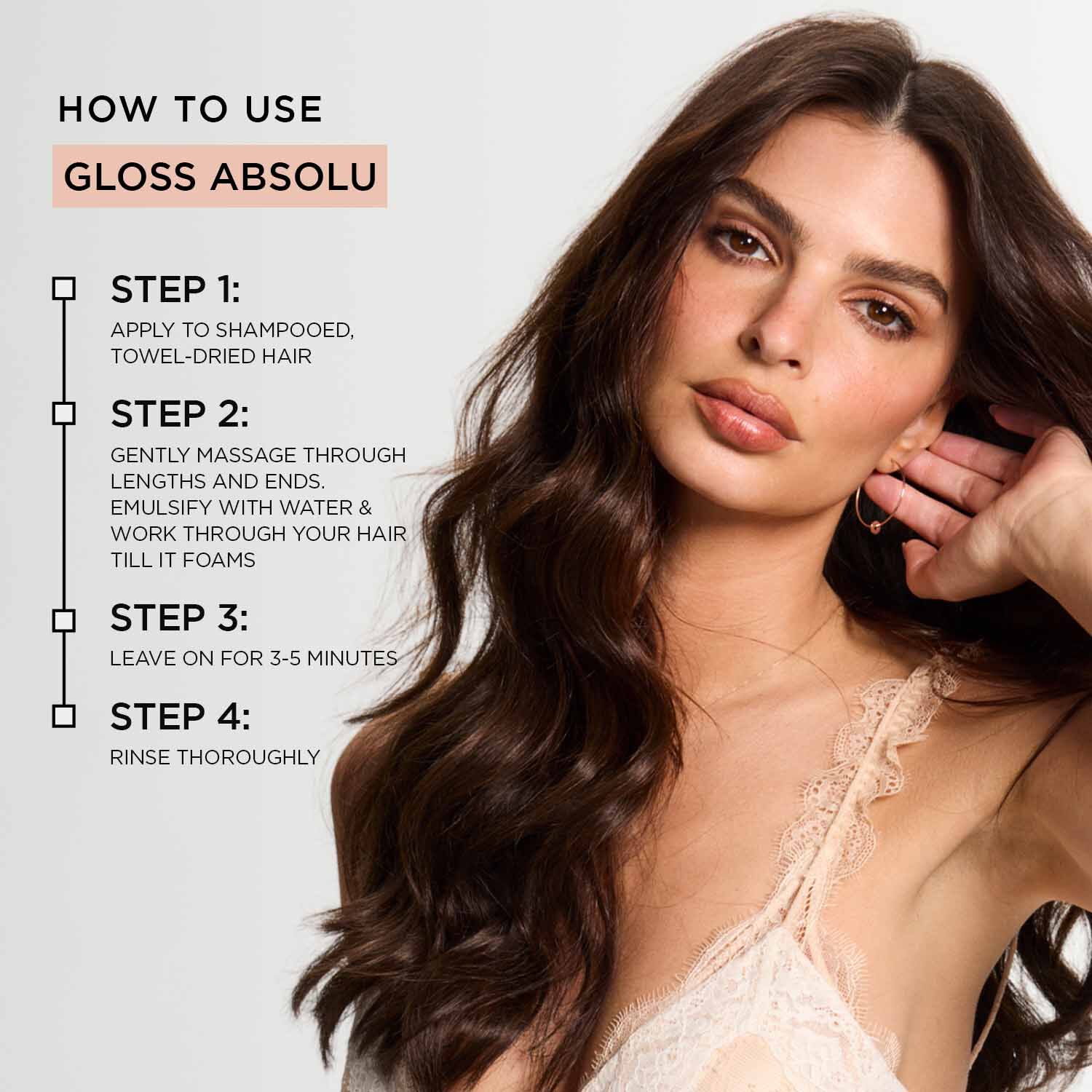 Gloss Absolu Anti-Frizz Foaming Conditioner