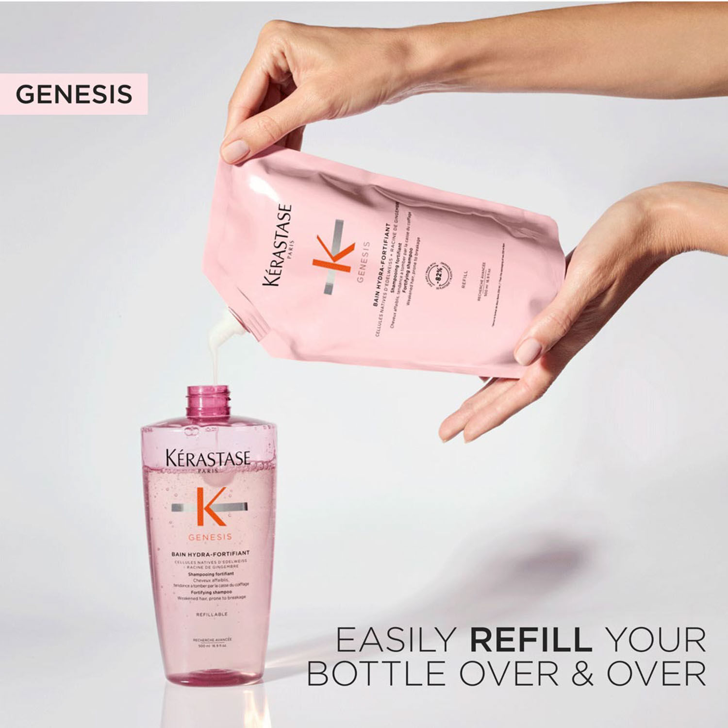 Genesis Hydra Anti-Hair Fall Refillable Shampoo