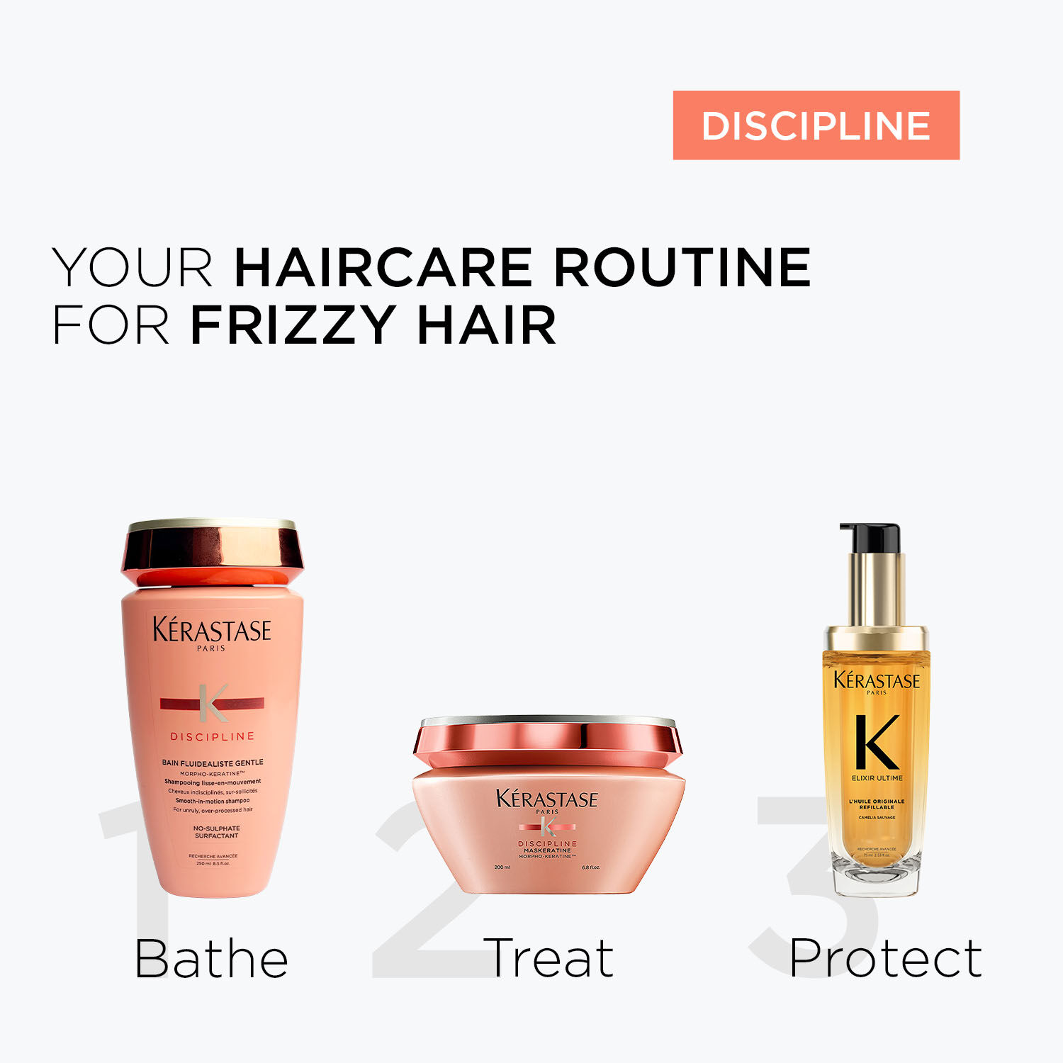 Discipline Bain Fluidealiste Gentle Shampoo (Sulphate-Free)