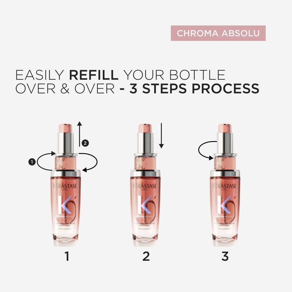 Chroma Absolu Hair Oil-In-Serum Refill