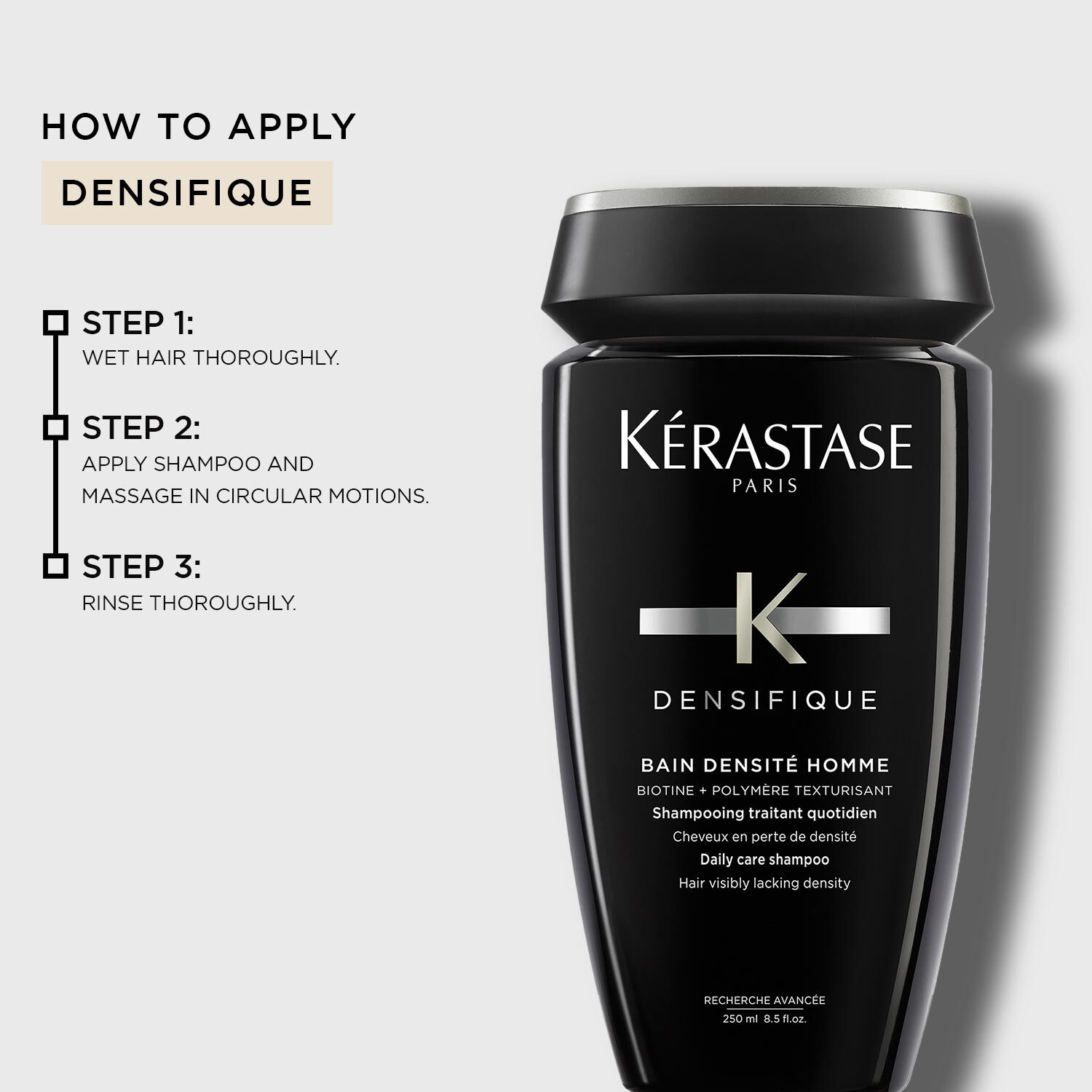 Densifique Bain Densite Homme Shampoo