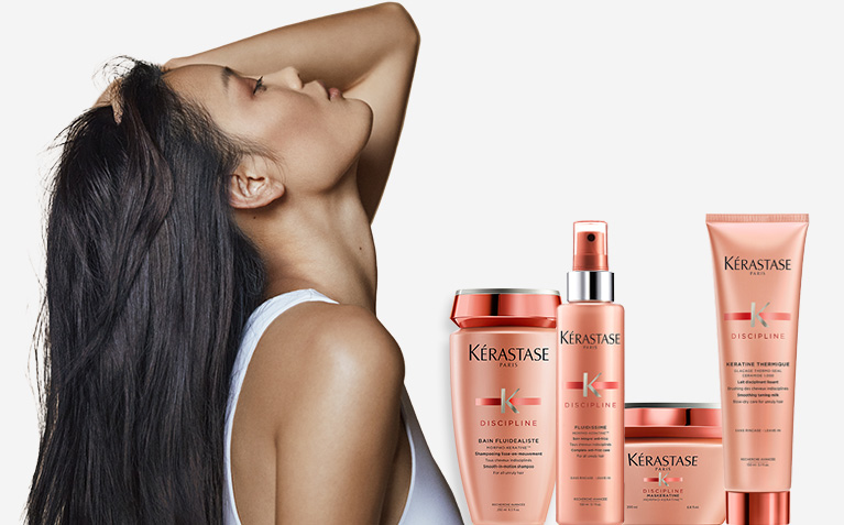 Discipline Hair Care Collection for Frizzy Hair